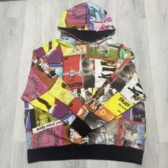 Desigual カラフルコラージュデザインパーカー S
