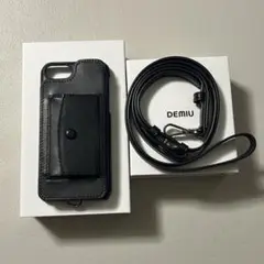 【新品未使用】デミュウDEMIU iPhoneSEケース サフィアーノレッド 新品未使用】デミュウDEMIU iPhoneSEケース サフィアーノレッド