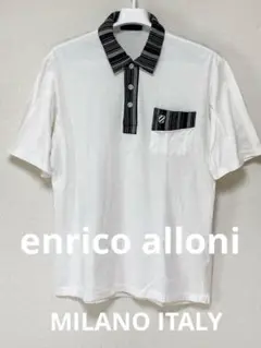 enrico alloni MILANO ITALY ポロシャツ