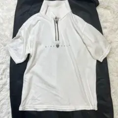 美品✨ NIKE GOLF ナイキゴルフ 半袖 ポロシャツ ジッパー ロゴ
