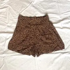 H&M ヒョウ柄 ショートパンツ EUR 36P