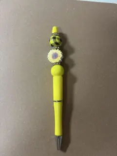 黄色 ひまわり ボールペン Yellow Ballpoint Pen