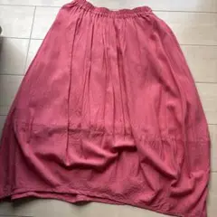 美品！！ コーラルピンク バルーンスカートM