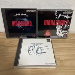 【PSソフト】3本セット バイオハザード 1 ＆ 2 + パラサイト・イヴ