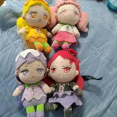 リルリルフェアリル　ぬいぐるみ　4個セット
