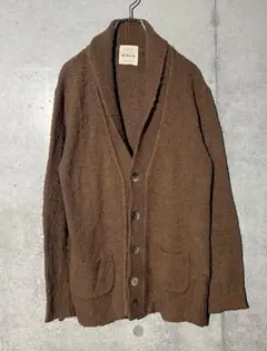 McRitchie マックリッチ グリーン ショールカラーカーディガン 44 STB0124F0636_zo_c103.jpg