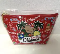 新品未開封　沖縄限定 サンリオ 日焼け キティ ポーチ kitty