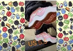 【最終価額】MSCHF Wavy Baby Tyga 24 US5.5 ピンク