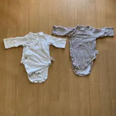 コニー長袖ボディスーツ2点セット