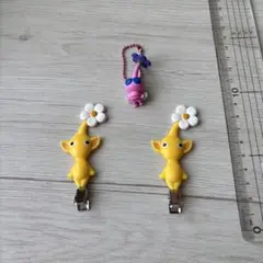 ピクミン　ヘアクリップ2個セット