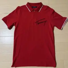 TOMMY トミー ポロシャツ XL レッド
