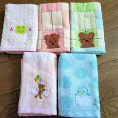 新品ハンドタオル５枚セット
