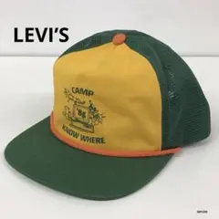 LEVI’S リーバイス　ストレンジャーシングス　キャップ　グリーン