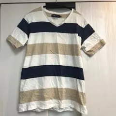 SHIPS メンズ　Tシャツ　ボーダー　Ｍサイズ