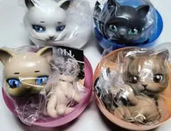 CAPSULE DOLL カプセルドール Vol.1 猫　4種セット ガチャ