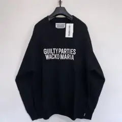 黒XL【WACKOMARIA】MIDDLE SWEAT／新品タグ付／送料込