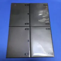 【中古】DVDトールケース（空）4枚セット/（黒）D