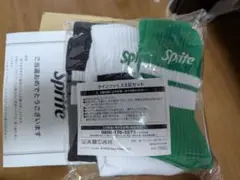 スプライト ラインソックス3足セット（グリーン・ホワイト・ブラック）