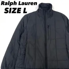 ラルフローレン★ダウンジャケット ブルゾン 袖リブ Ralph Lauren L