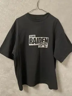 ★【希少】麻雀　Mリーグ　「チーム雷電」 Tシャツ ブラック　XLサイズ★