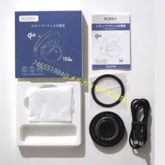 RORRY 3IN1　Qi2 公式認証　ワイヤレス充電器　一度だけ使用