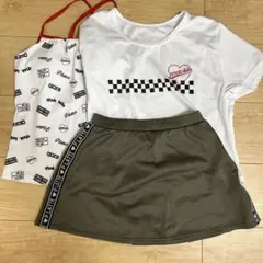 ピンクラテ　水着