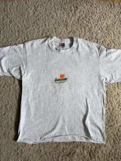 ゲータレード　ノベルティ　Gatorade ロゴ Tシャツ Lサイズ グレー