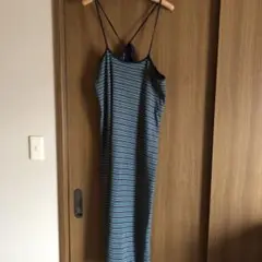 Denifits Mementoキャミワンピース Lサイズ ストライプ
