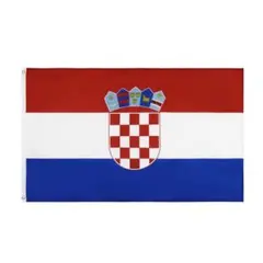 クロアチア 国旗 フラッグ 応援 150cm flag 旗 サッカー インテリア