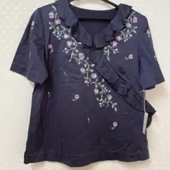 馬里邑　半袖　レース　Tシャツ