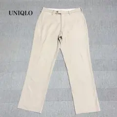 ユニクロ　ドライノータックパンツ (79)ストレート　薄手　オフィスカジュアル