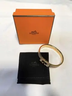 HERMES エルメス ミニクリック シェーヌダンクル ブレスレット バングル