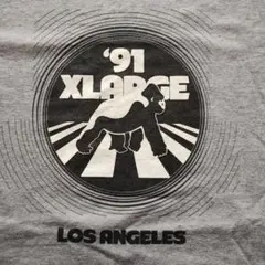 XLARGE グレー Tシャツ Lサイズ
