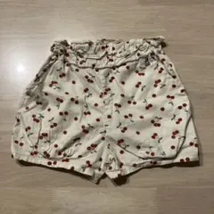 petit main さくらんぼ柄 ショートパンツ 120