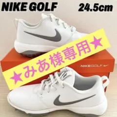 ★NIKE ゴルフシューズ★レディース ローシG ツアー 24.5cm ホワイト