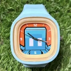 新品未使用 マインクラフト腕時計　水色