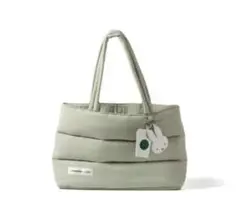 海外限定スターバックス　ミッフィーmiffy トートバッグ　グリーン
