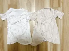 UNIQLO ベビー肌着 長肌着　2枚セット 50-60