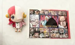 ONE PIECE FILM RED ウタぬいぐるみクリアファイルセット