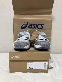 ASICS GEL-FILLY シューズ 26.0cm シルバー/グレー