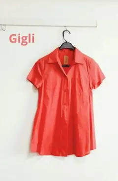 【美品】ジリ　Gigli 　ブラウス 半袖　 Mサイズ