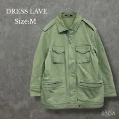 ドレスレイブ DRESSLAVE【M】ミリタリージャケット 七分袖 カーキ