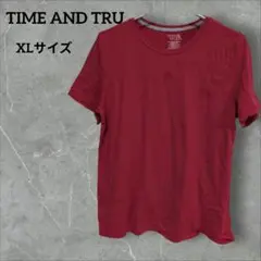 TIME AND TRU XLレッドローバーTシャツ