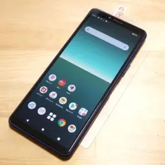 ほぼ無傷XPERIA 10 II SO-41A(B)液晶ガラス付SIMロック解除