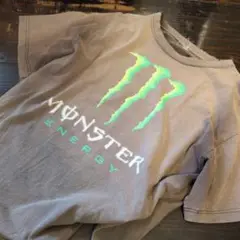 ビンテージ　半袖　Tシャツ　MONSTER ENERGY グレー Tシャツ
