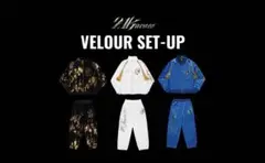 24karats VELOUR SET-UP ジャージ　EXILE ver