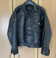 iade leather リーバイス1stタイプ　レザージャケット