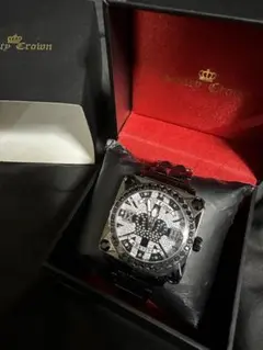 ギルティクラウンの腕時計 黒色
