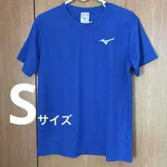 Mizuno サクラマラソン2025 Tシャツ 青　Sサイズ【匿名配送】【新品】