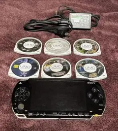 SONY PSP1000 本体 ブラック　UMD・充電器付き